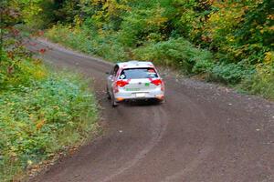 Steve Bis / Kelly Keefe VW Golf R on SS6, Bob Lake II.