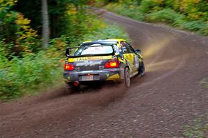 Colin Schulz / Jake Carlson Subaru WRX STi on SS6, Bob Lake II.