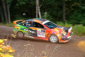 Sumit Panjabi / Michelle Rogers Mitsubishi Lancer Evo X on SS6, Bob Lake II.