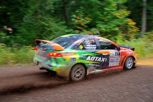 Sumit Panjabi / Michelle Rogers Mitsubishi Lancer Evo X on SS6, Bob Lake II.