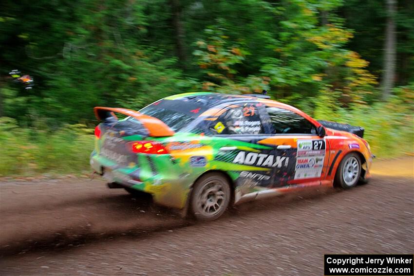 Sumit Panjabi / Michelle Rogers Mitsubishi Lancer Evo X on SS6, Bob Lake II.