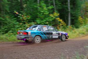 Michael Miller / Angelica Miller Mitsubishi Galant VR-4 on SS6, Bob Lake II.