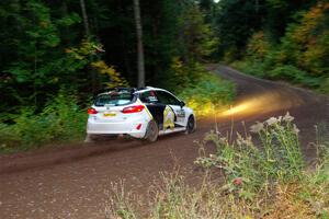 Al Kaumeheiwa / Cindy Krolikowski Ford Fiesta Rally3 on SS6, Bob Lake II.