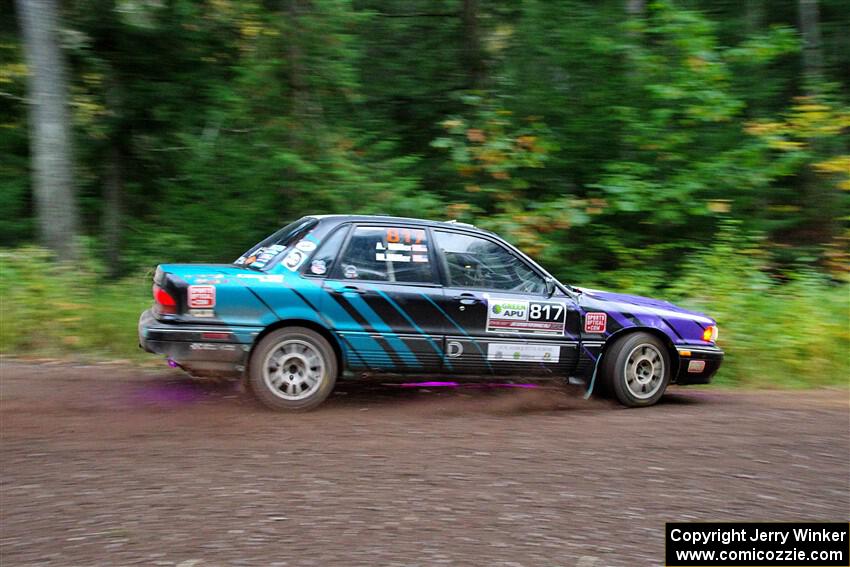 Michael Miller / Angelica Miller Mitsubishi Galant VR-4 on SS6, Bob Lake II.