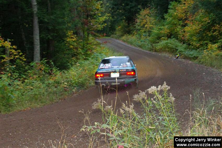 Michael Miller / Angelica Miller Mitsubishi Galant VR-4 on SS6, Bob Lake II.