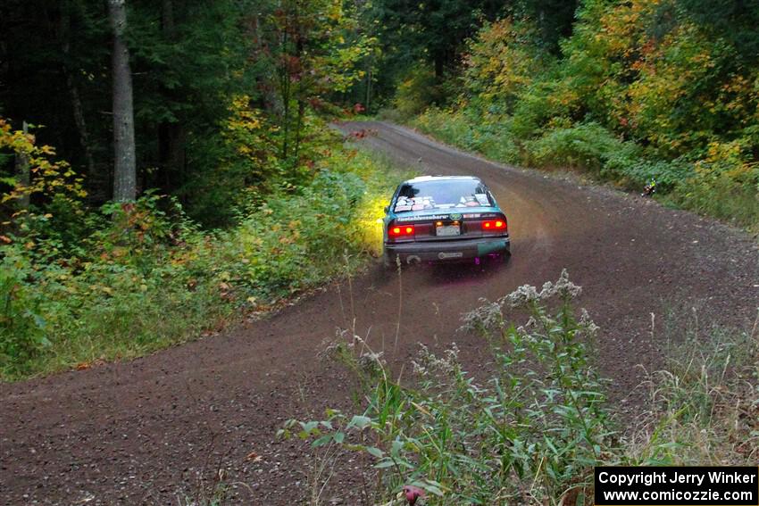 Michael Miller / Angelica Miller Mitsubishi Galant VR-4 on SS6, Bob Lake II.