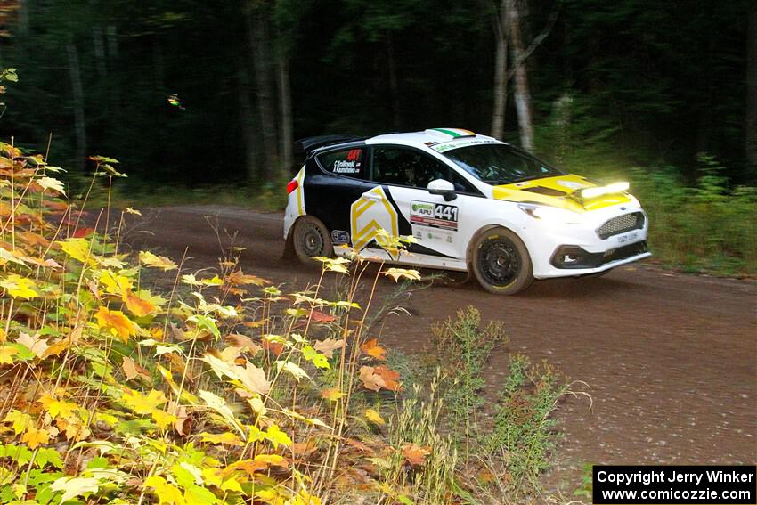 Al Kaumeheiwa / Cindy Krolikowski Ford Fiesta Rally3 on SS6, Bob Lake II.