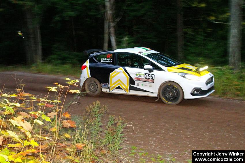 Al Kaumeheiwa / Cindy Krolikowski Ford Fiesta Rally3 on SS6, Bob Lake II.