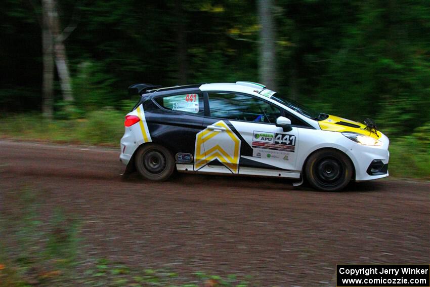 Al Kaumeheiwa / Cindy Krolikowski Ford Fiesta Rally3 on SS6, Bob Lake II.