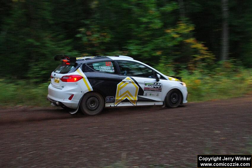 Al Kaumeheiwa / Cindy Krolikowski Ford Fiesta Rally3 on SS6, Bob Lake II.