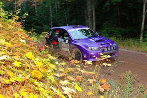 Silas Himes / Charlotte Himes Subaru WRX STi on SS6, Bob Lake II.