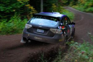 Silas Himes / Charlotte Himes Subaru WRX STi on SS6, Bob Lake II.