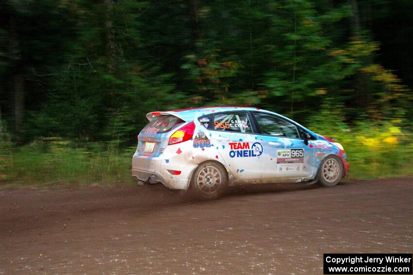 Chris Cyr / Glen Ray Ford Fiesta ST on SS6, Bob Lake II.