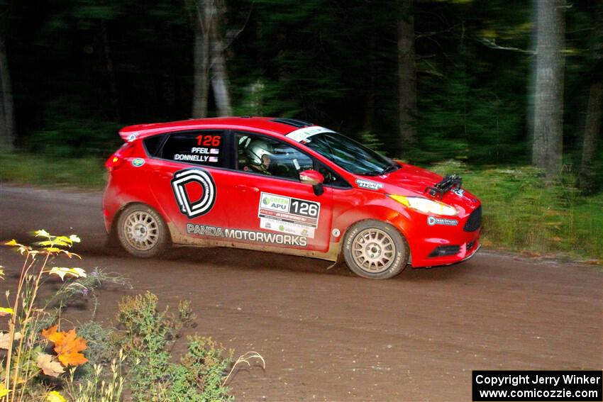 Sean Donnelly / Zach Pfeil Ford Fiesta ST on SS6, Bob Lake II.