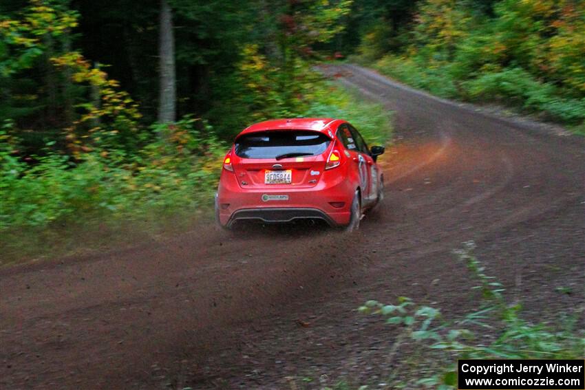 Sean Donnelly / Zach Pfeil Ford Fiesta ST on SS6, Bob Lake II.