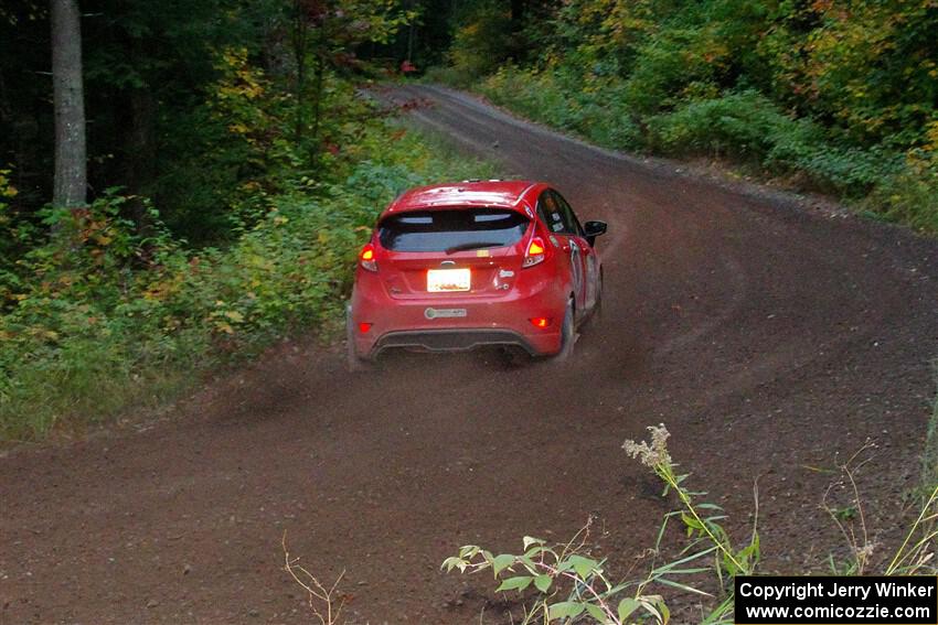 Sean Donnelly / Zach Pfeil Ford Fiesta ST on SS6, Bob Lake II.