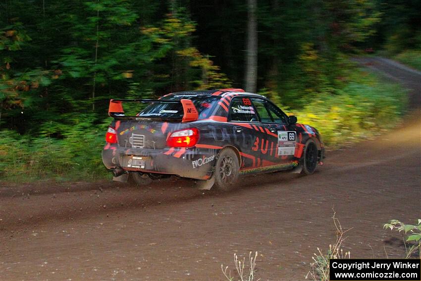 Gabe Jacobsohn / Ian Nelson Subaru WRX STi on SS6, Bob Lake II.