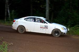 Michael Eckstein / Dylan Whittaker Lexus IS350 on SS6, Bob Lake II.