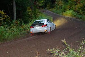 Michael Eckstein / Dylan Whittaker Lexus IS350 on SS6, Bob Lake II.