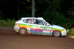 Sam Jacques / Trevor LaCombe Subaru Impreza on SS6, Bob Lake II.