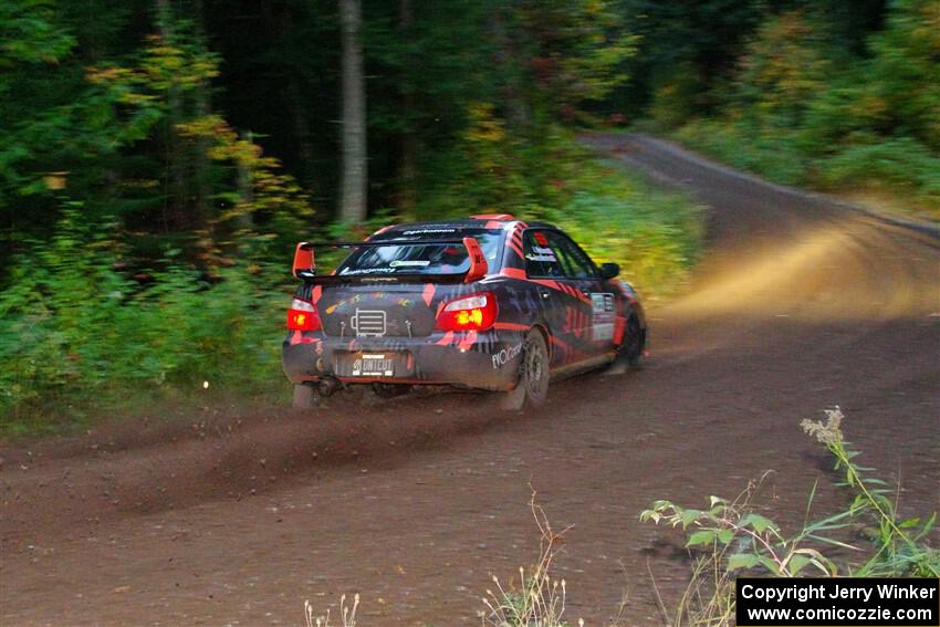 Gabe Jacobsohn / Ian Nelson Subaru WRX STi on SS6, Bob Lake II.