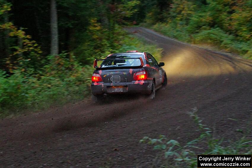 Gabe Jacobsohn / Ian Nelson Subaru WRX STi on SS6, Bob Lake II.