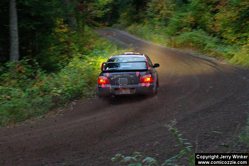 Gabe Jacobsohn / Ian Nelson Subaru WRX STi on SS6, Bob Lake II.