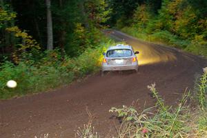 Sam Jacques / Trevor LaCombe Subaru Impreza on SS6, Bob Lake II.