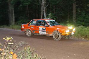 Kevin Brolin / Jim Spoth BMW 325i on SS6, Bob Lake II.