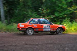 Kevin Brolin / Jim Spoth BMW 325i on SS6, Bob Lake II.