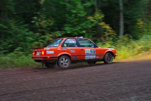 Kevin Brolin / Jim Spoth BMW 325i on SS6, Bob Lake II.