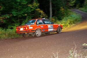 Kevin Brolin / Jim Spoth BMW 325i on SS6, Bob Lake II.