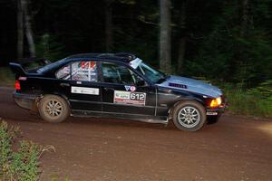 Matt Nykanen / Lars Anderson BMW 328i on SS6, Bob Lake II.