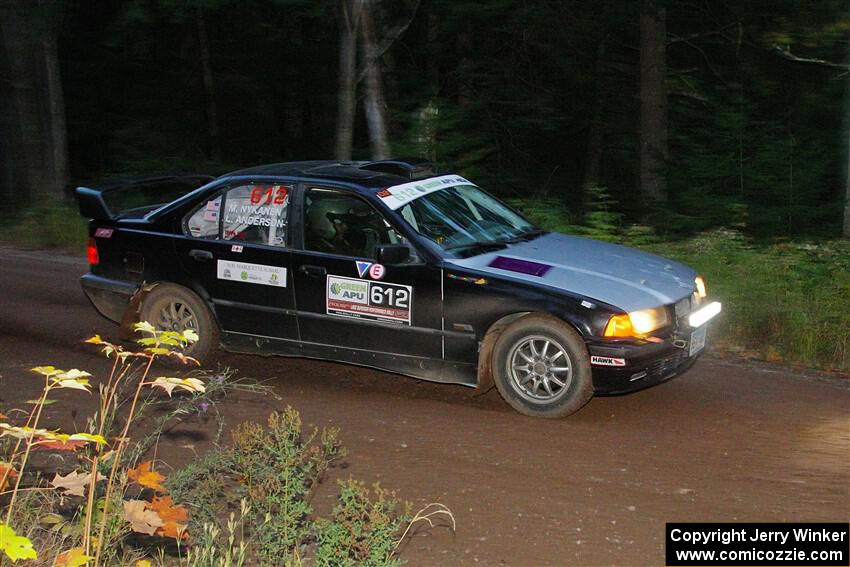 Matt Nykanen / Lars Anderson BMW 328i on SS6, Bob Lake II.