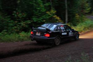 Matt Nykanen / Lars Anderson BMW 328i on SS6, Bob Lake II.