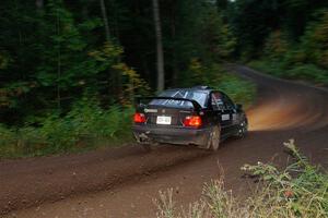 Matt Nykanen / Lars Anderson BMW 328i on SS6, Bob Lake II.