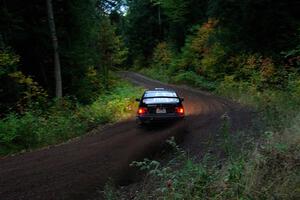 Matt Nykanen / Lars Anderson BMW 328i on SS6, Bob Lake II.