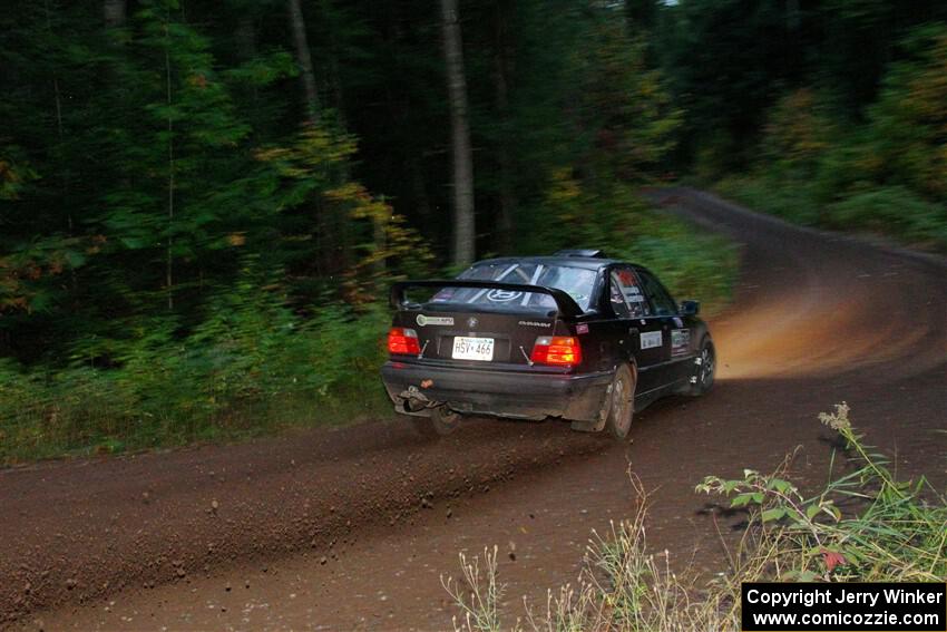 Matt Nykanen / Lars Anderson BMW 328i on SS6, Bob Lake II.