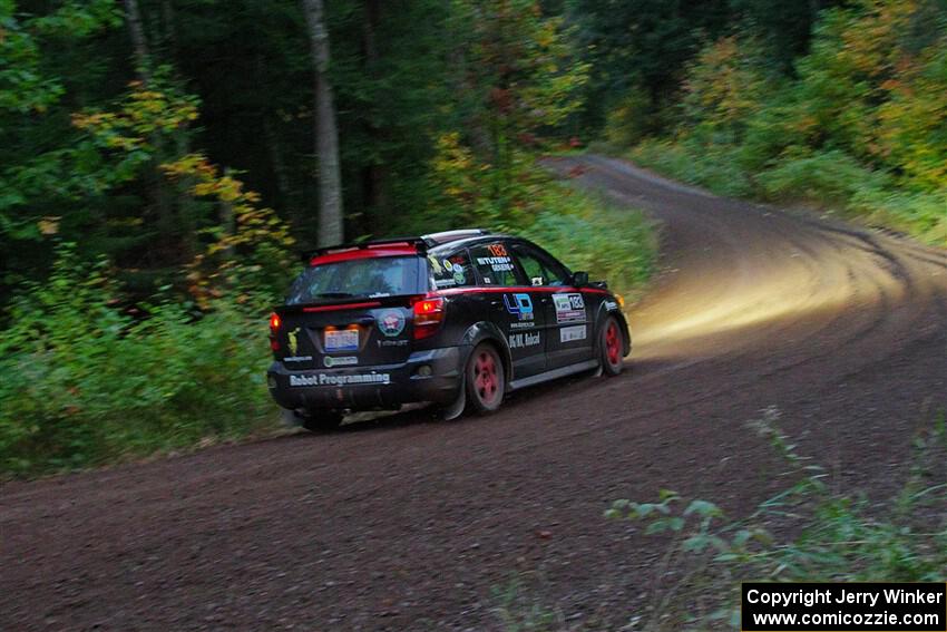 Doug Gekiere / Andrew Tuten Pontiac Vibe GT on SS6, Bob Lake II.