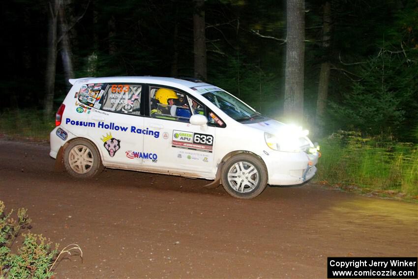 Nick Bukky / Emmons Hathaway Honda Fit on SS6, Bob Lake II.