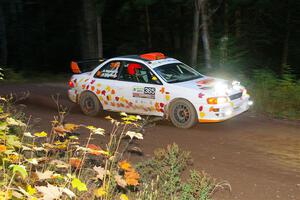 Richard Donovan / Greg Donovan Subaru Impreza on SS6, Bob Lake II.