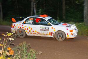 Richard Donovan / Greg Donovan Subaru Impreza on SS6, Bob Lake II.