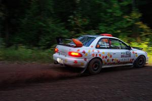 Richard Donovan / Greg Donovan Subaru Impreza on SS6, Bob Lake II.