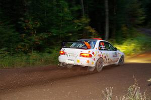 Richard Donovan / Greg Donovan Subaru Impreza on SS6, Bob Lake II.