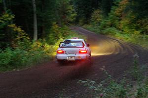 Richard Donovan / Greg Donovan Subaru Impreza on SS6, Bob Lake II.