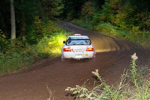 Richard Donovan / Greg Donovan Subaru Impreza on SS6, Bob Lake II.