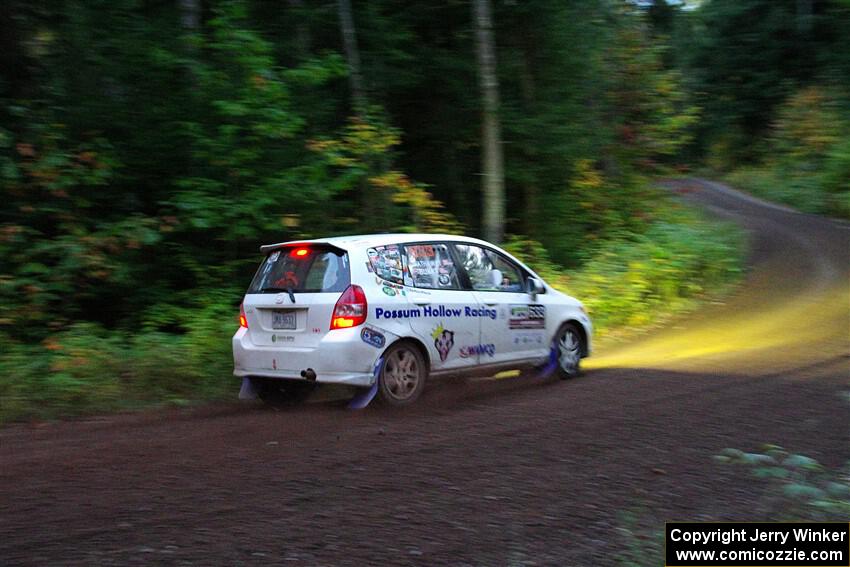 Nick Bukky / Emmons Hathaway Honda Fit on SS6, Bob Lake II.