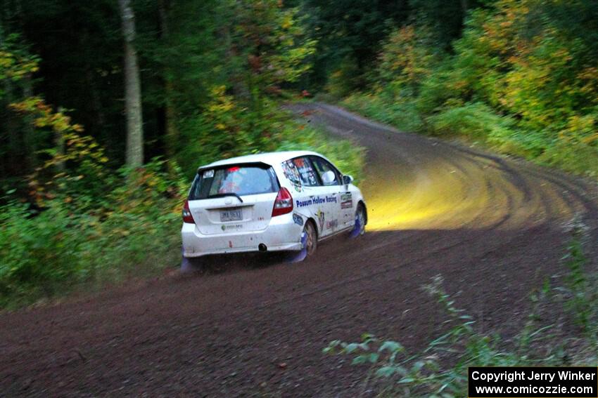 Nick Bukky / Emmons Hathaway Honda Fit on SS6, Bob Lake II.