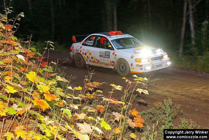 Richard Donovan / Greg Donovan Subaru Impreza on SS6, Bob Lake II.