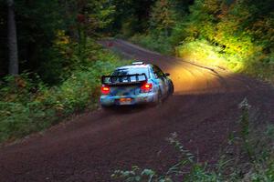 Matt James / Jackie James Subaru Impreza on SS6, Bob Lake II.